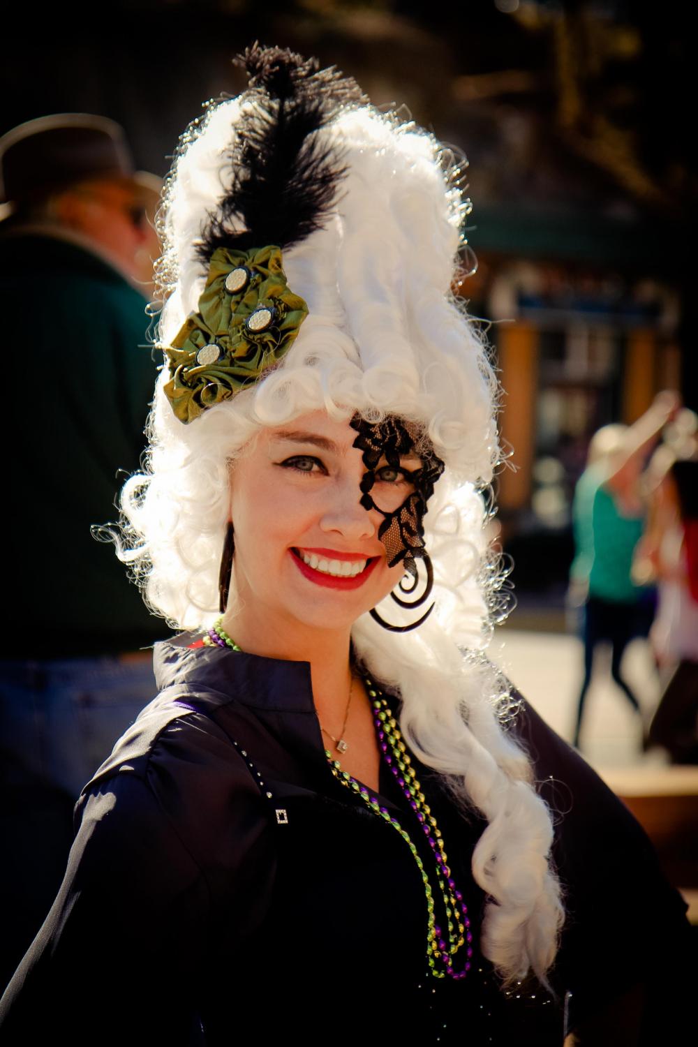 Black Lace half masks (adheres to face)
